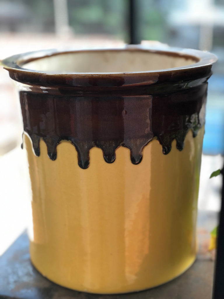 Pipe ceramic pot
