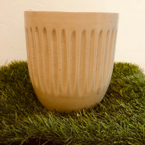 Diamond ball ceramic pot