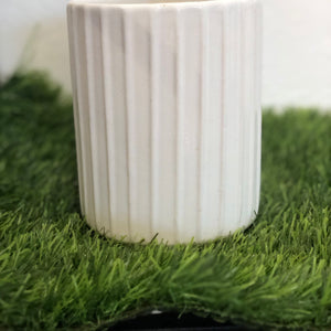 Line ceramic pot