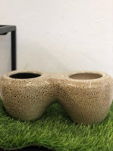 Double gamela Ceramic