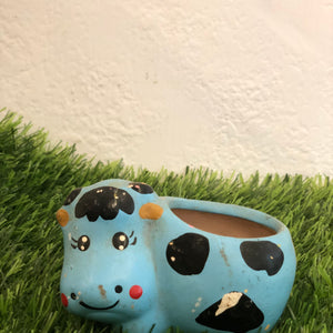 Cow Ceramic pot