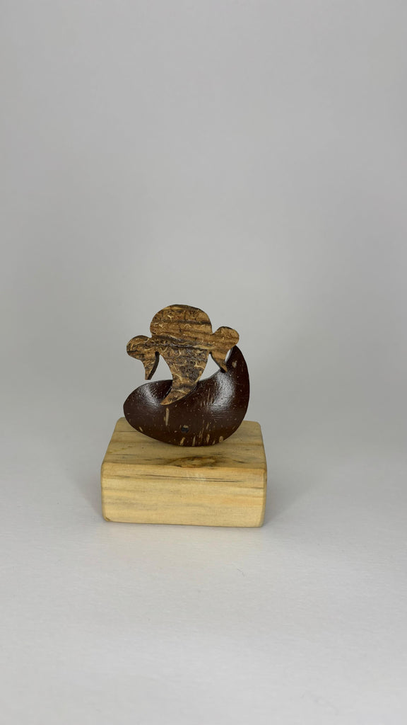 Coconut shell Ganesha