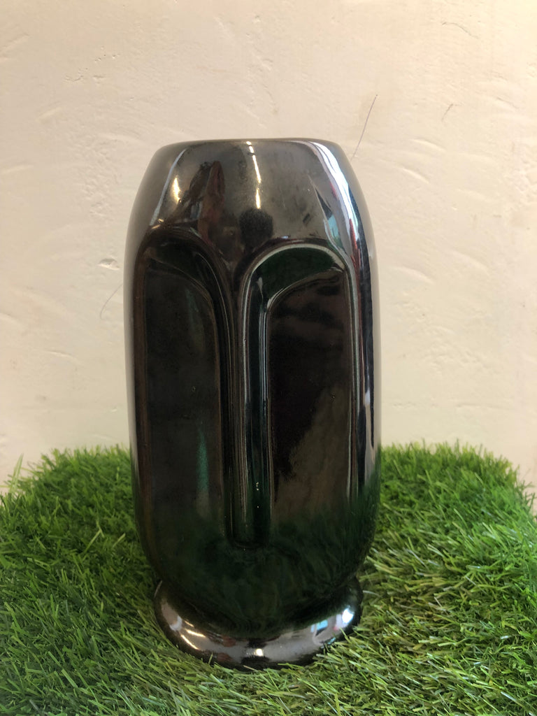 Face vase ceramic pot