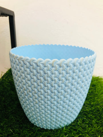 capri mix colour Plastic pot