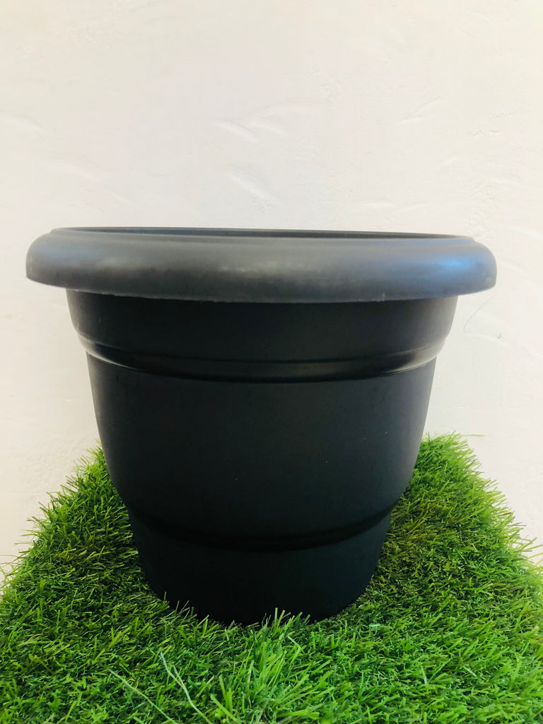Black plastic pot 10Inch(Round)