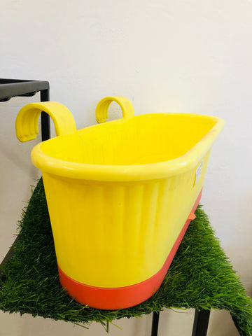 double hook plastic pot
