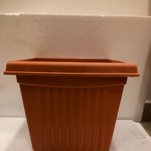14 INCH SQ TC POT