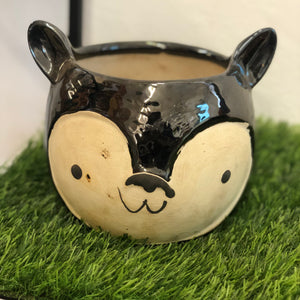 Panda Ceramic pot