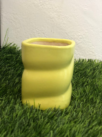 Square class Ceramic pot