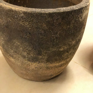 Rustic ceramic pot