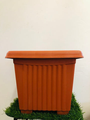 Sq Tc plastic pots”12”