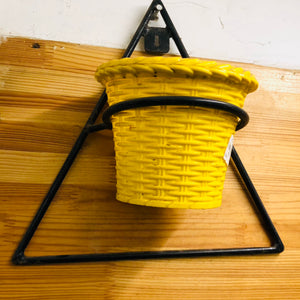 Wall mounted metal stand
