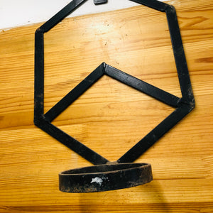 Wall Mounted metal stand single