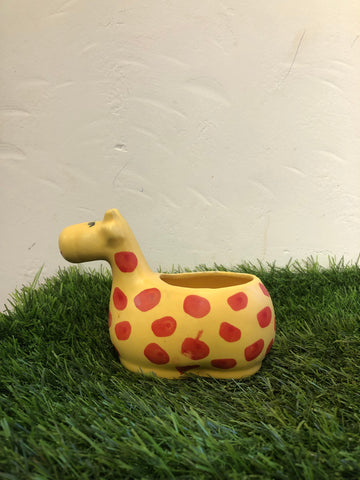 Zebra Ceramic pot