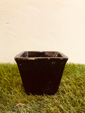 Paint sprayed Ceramic pot