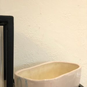 Ovel shade Ceramic pot